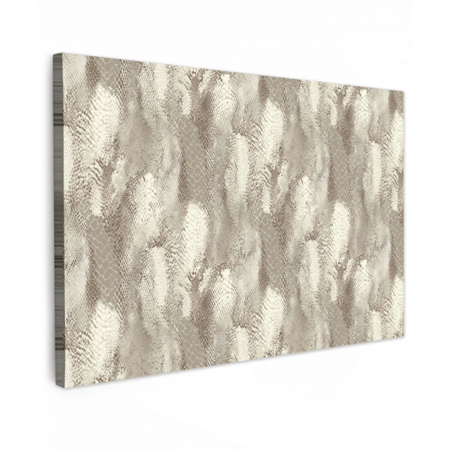 Slang - Textuur - Zand Tuinposter op houten frame 2 cm dik klein 845 -3d