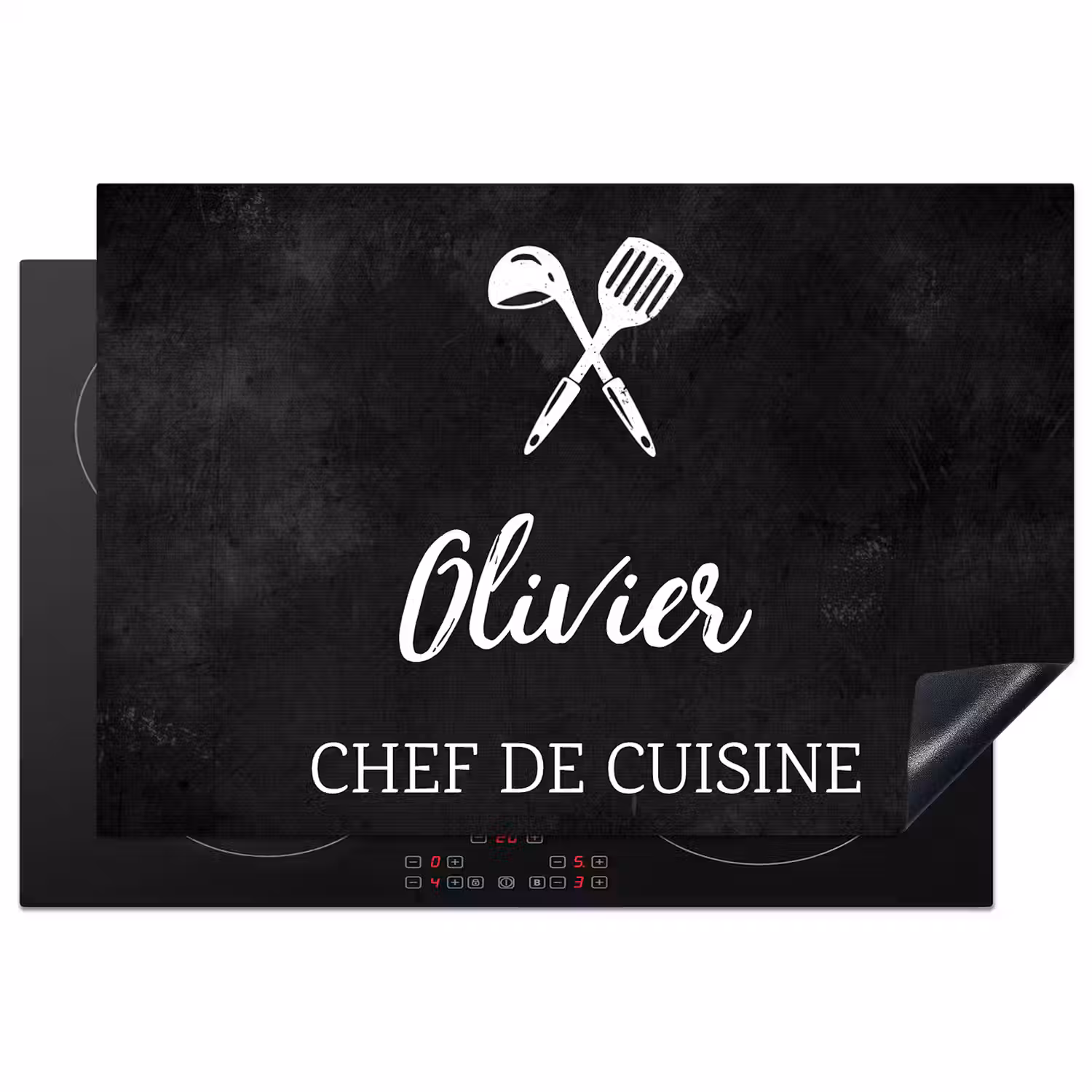 Personalisierbare Herdabdeckplatte - Chef de Cuisine