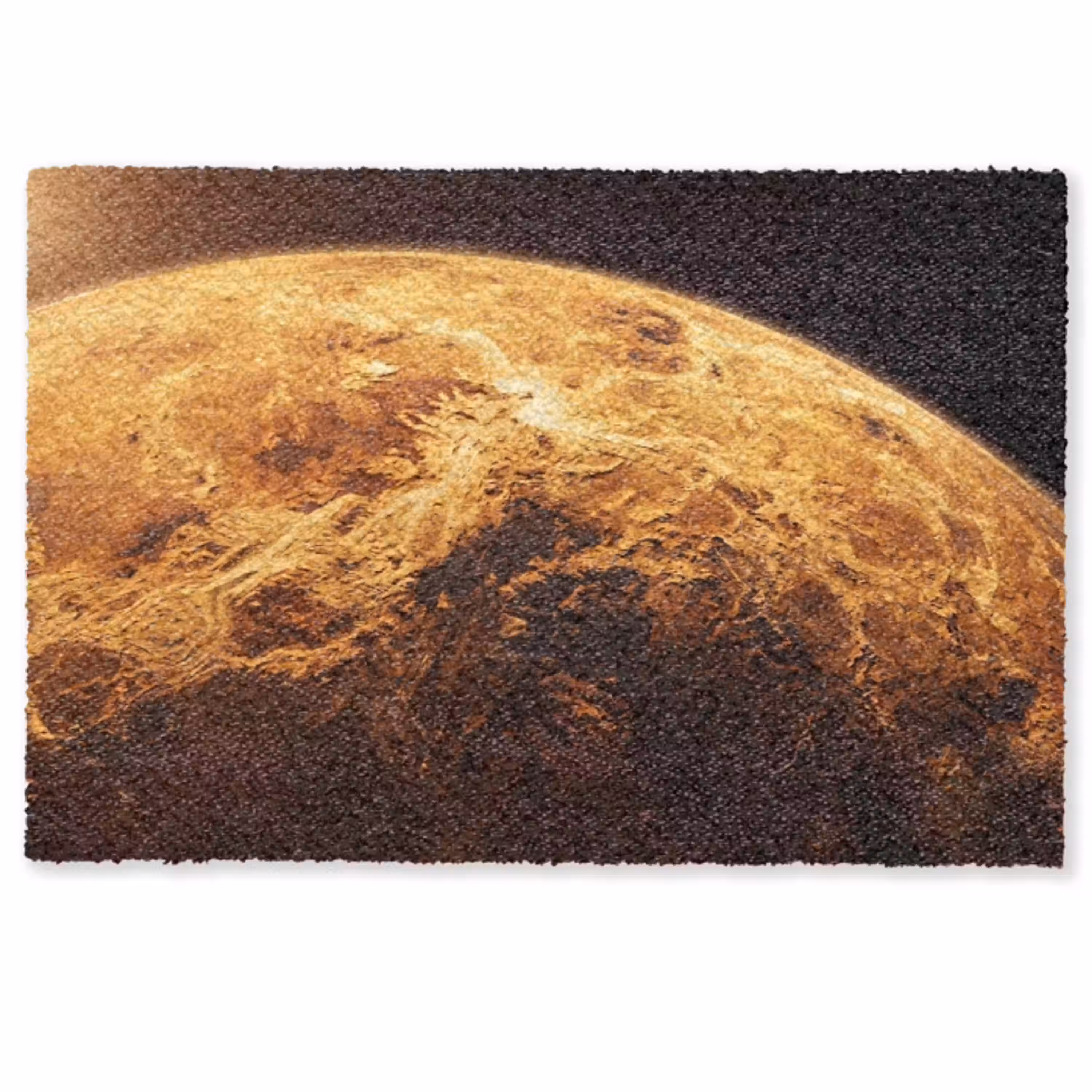 Planeet - Ruimte - Oranje Deurmat klein -zkaufland3d