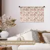Abstract - Patroon - Beige - Rood Wandkleed katoen klein 269 -sfeer1