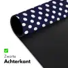 Oceaan - Stippen - Blauw - Wit Muismat XXL klein 681 -sfeer2