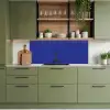 Blauw - Effen kleur - Donkerblauw keuken achterwand 2 middel 871 -sfeer3