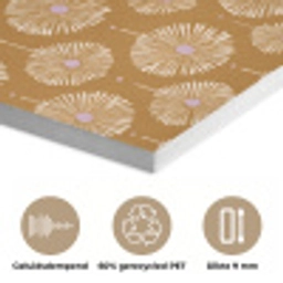 Bloemen - Modern - Oker PET vilt klein 837 -closeup_NL