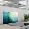 Waterplanten - Vissen - Kleurrijk - Water keuken achterwand spatscherm klein -3d_schuin