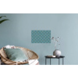 Symmetrisch - Patroon - Blauw Muursticker klein 286 -plant