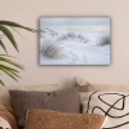 Duinen - Sneeuw - Strand - Winter - Serene canvas 2cm klein -sfeer1