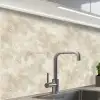 Beige - Reliëfstructuur - Natuursteen keuken achterwand 2 middel 865 -zzzz3d_schuin