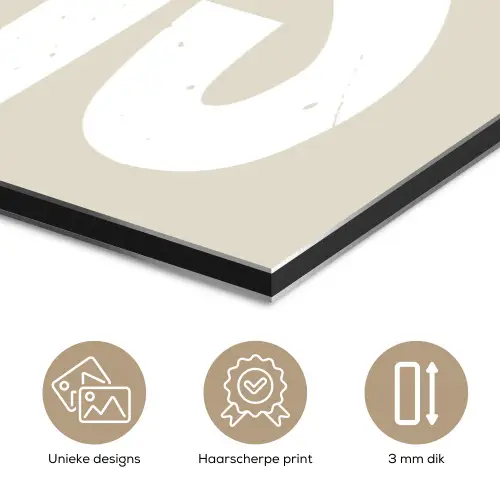 Sushi - Eten - Decoratie - Vintage aluminium wit klein -closeup_NL
