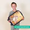 Eenhoorn - Vlinder - Roze - Manen Kinderkoffer - Zwart klein -sfeer4_NL