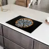 Pizza - Eten - Delftsblauw Inductie beschermer vinyl 3mm klein -sfeer8