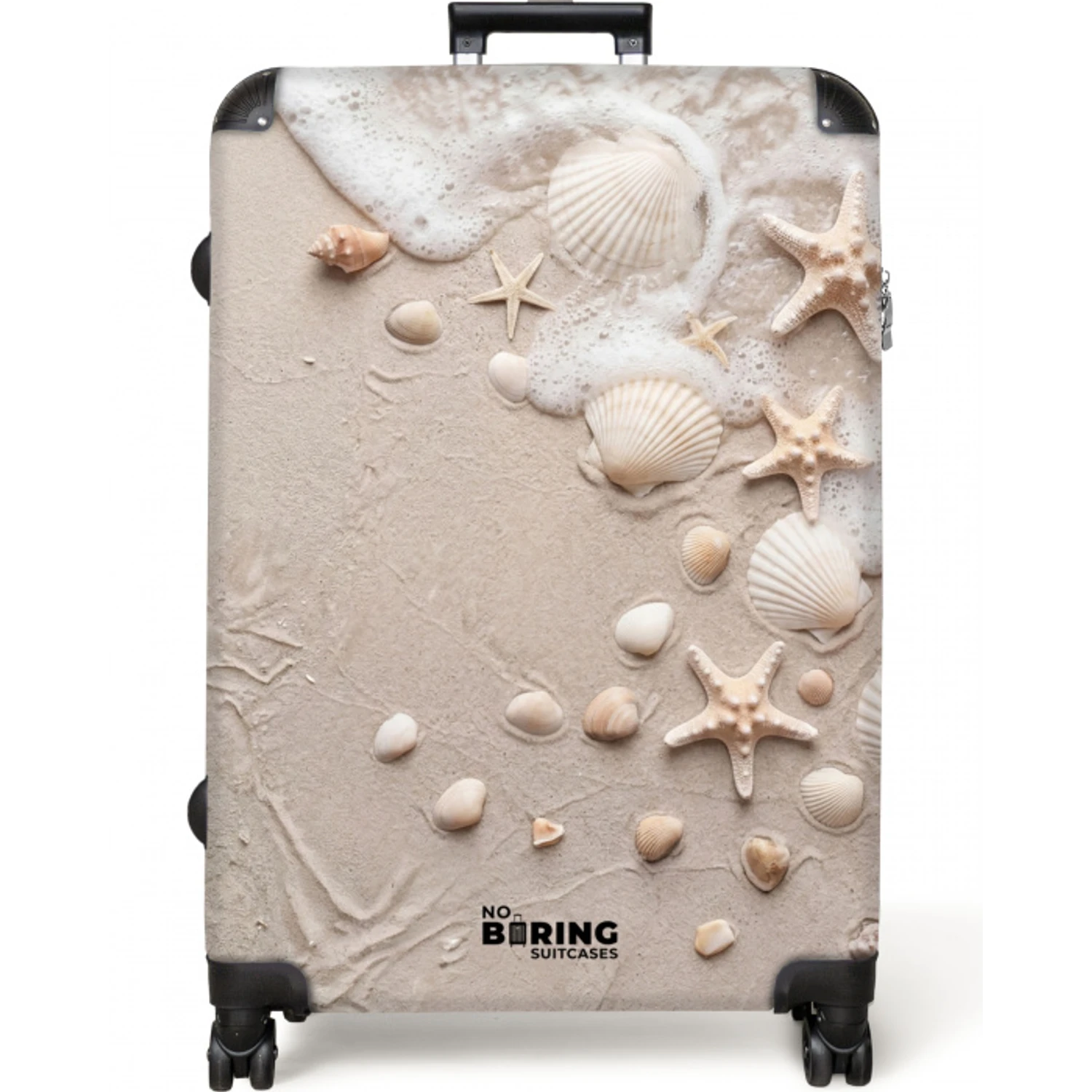 Schelpen - Zeesterren - Strand NBS - Large koffer - Volwassenen Unisex groot -zzzzzzzzkaufland2