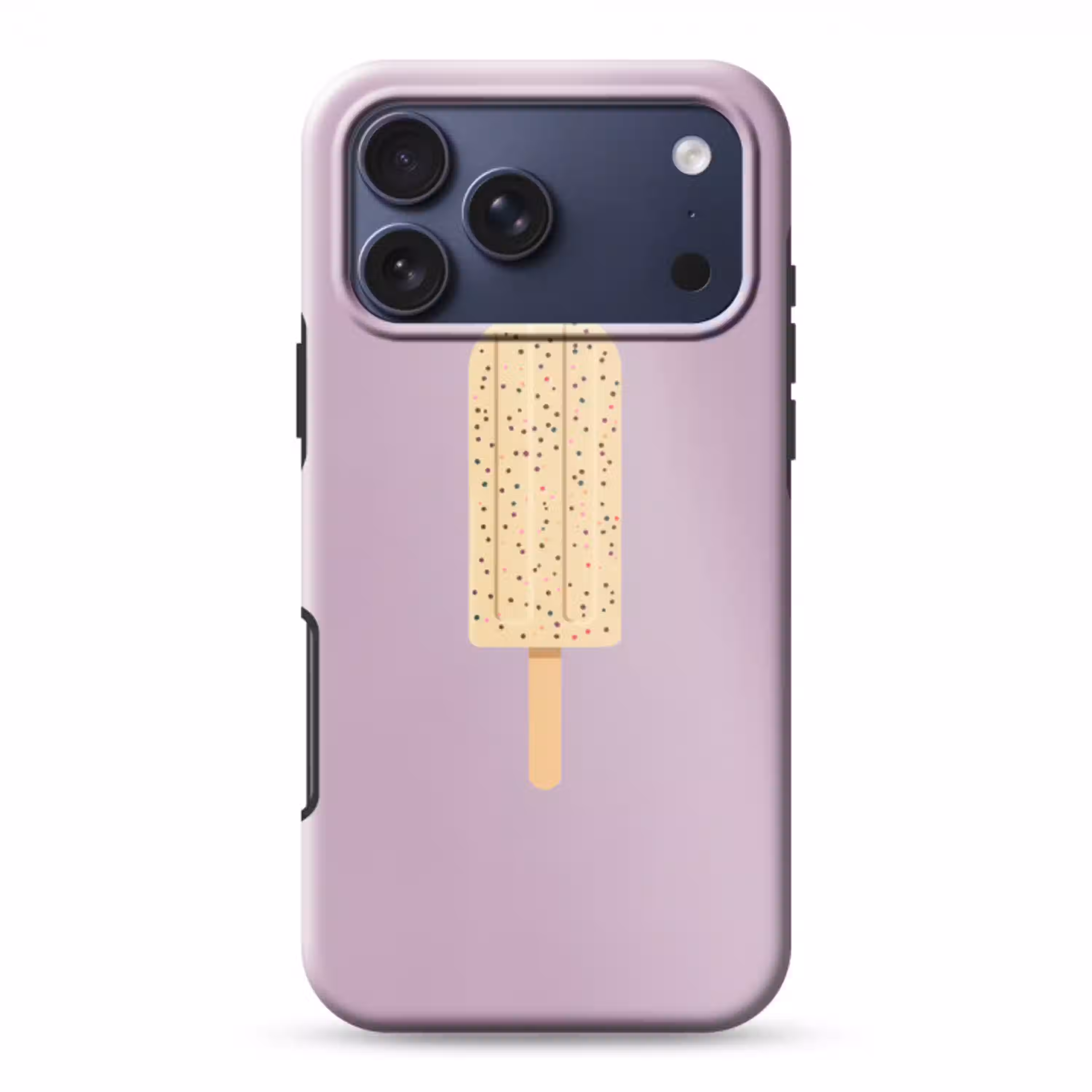 Beige - Ijsje - Spikkels Toughcase MagSafe Apple iPhone 17 Pro Max klein -3d