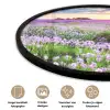 Lavendel - Bloemen - Zonsondergang - Paars - Weide Fotolijst rond zonder passe partout klein -closeup_NL
