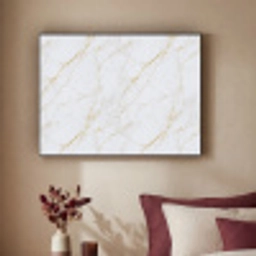 Wit - Marmer - Goud - Luxueus Textielframe zwart klein 947 -sfeer1