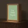 Eten - Drinken - Tekst - Mintgroen Light Box met kabel (Tafellamp) klein -z3d_website