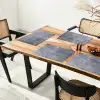 Leisteen - Beton - Retro - Structuren - Grijs - Rustiek Placemat vinyl groot -zzsfeer4_Kitchenyeah-website