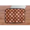 Geometrisch - Bloemen - Kleurrijk laptophoes neopreen klein 279 -tafel