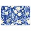 Bloemen - Delfts Blauw - Patroon - Tulp Placemat vinyl groot -zzsfeer1_Kitchenyeah-website
