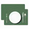 Groen - Strepen - Patroon Placemat vinyl groot 368 -zzsfeer2_Kitchenyeah-website