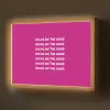 Focus on the good - Roze - wit Light Box met batterij (Wandlamp) middel -z3d_website