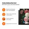 Stilleven met bloemen in een glazen vaas - Schilderij van Jan Davidsz. de Heem Inductie beschermer vinyl 3mm klein -zzzzzzz-td-ups