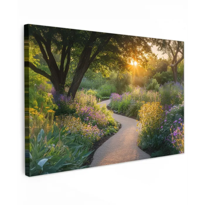 Pad - Bloemen - Park canvas 2cm klein -z3d
