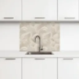 Lijnen - Waaier - Beige keuken achterwand 2 middel 865 -3d