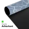 Abstract - Blauw - Bladeren Muismat XXL klein -sfeer2