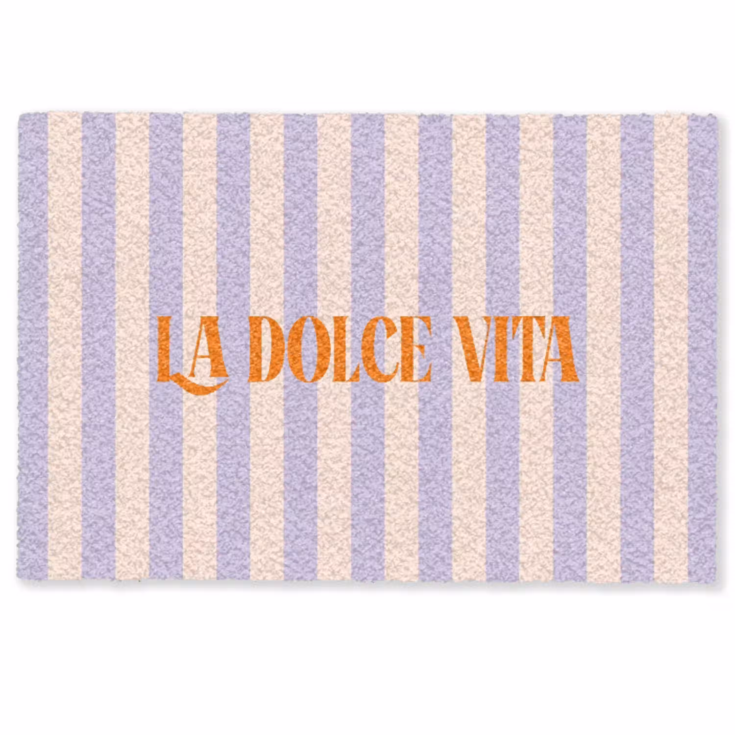 Lila - Oranje - Strepen - La Dolce Vita Deurmat klein -zkaufland3d