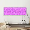 Mintgroen - Roze - Vlekken - Patroon canvas 2cm klein 828 -sfeer6