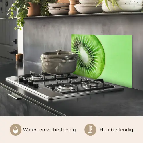 Kiwi - Groen - Fris keuken achterwand spatscherm klein -usp_NL