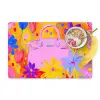 Tas - Roze - Bloemen Placemat vinyl groot -zzzproduct_Kitchenyeah-website