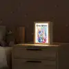 Kat - Kleurrijk - Verf - Dier - Wit Light Box met kabel (Kinderlampje) klein -sfeer1_kind