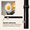 Ontbijt - Koppel - Ei - Brood Inductie beschermer vinyl 3mm middel -zzzzzzz-induclip_ES