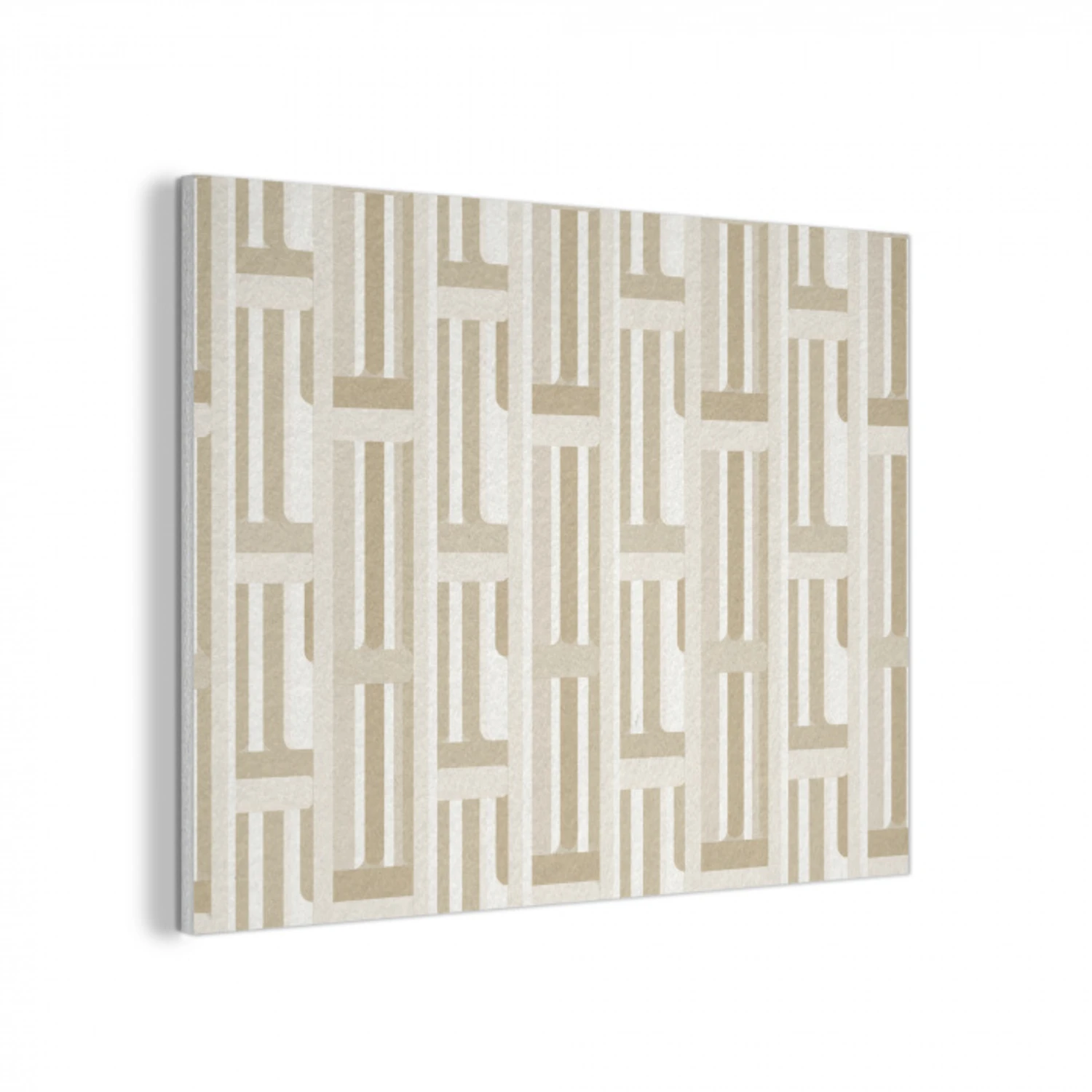 Modern - Geometrisch - Beige PET vilt klein 837 -3d