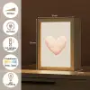 Hart - Gezicht - Roze Light Box met kabel klein -USP_NL