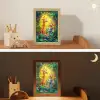 Dieren - Jungle - Giraf - Olifant - Aapje Light Box met kabel klein -sfeer3_kind