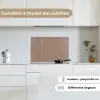 Retro - Hout - Plank - Naturel keuken achterwand spatscherm klein -sfeer4_FR