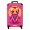 Roze ranger NBS - Handbagage koffer - Unisex middel -productfoto_recht