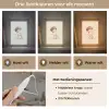 Jongen - Voetbal - Bruin - Minimalistisch Light Box met kabel klein -USP_lichtkleurNL