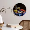 Champagne - Luxe - Oesters Wandcirkel kunststof plaat 5mm dik klein -sfeer4