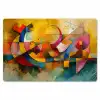 Kunst - Abstract - Aesthetic - Kleurrijk - Art Placemat vinyl groot -zzsfeer1_Kitchenyeah-website