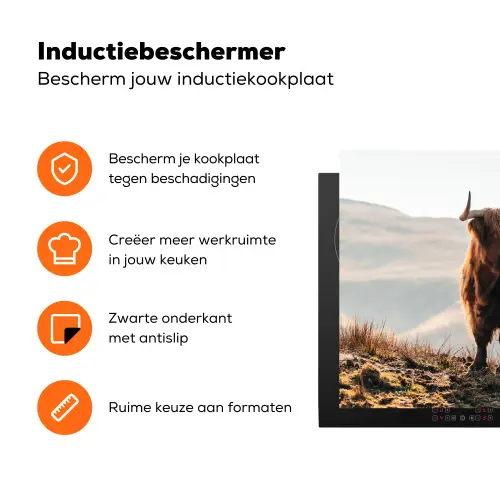 Hooglandse Sereniteit Inductie beschermer vinyl 3mm klein -zzzzzzz-td-ups