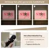 Star girl - Roze - Panter - Ster Light Box met batterij (Wandlamp) middel -USP_dimbaarNL