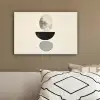 Beige - Japandi - Wabi sabi canvas 2cm klein -sfeer3