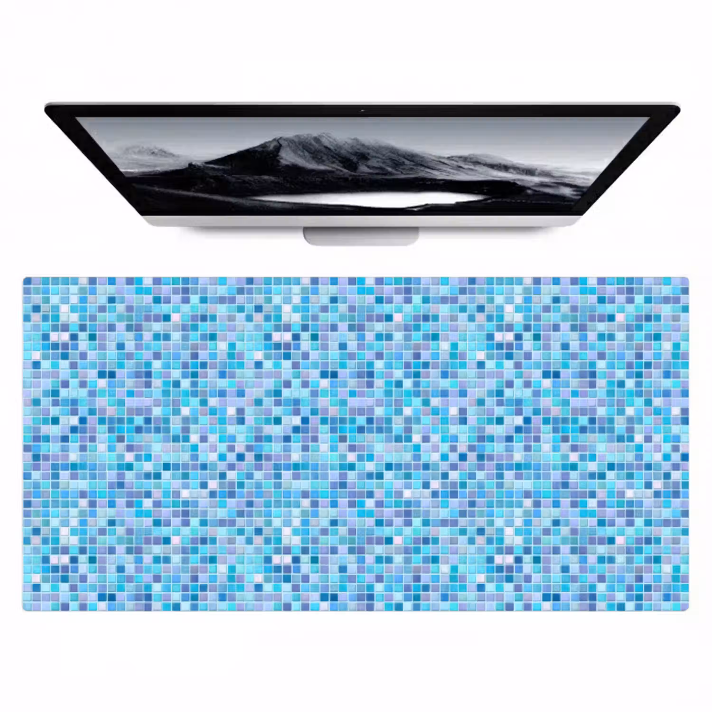 Mozaïek - Patroon - Turquoise Muismat XXL klein 681 -zzz3d