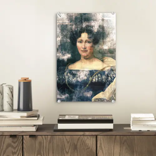 Johanna Henriette Engelen - Dubois Drahonet - Krant plexiglas 5mm klein -sfeer1