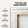 Gitaar - Graffiti - Muziek - Wit canvas 2cm klein -zzzsfeer2_topdoek