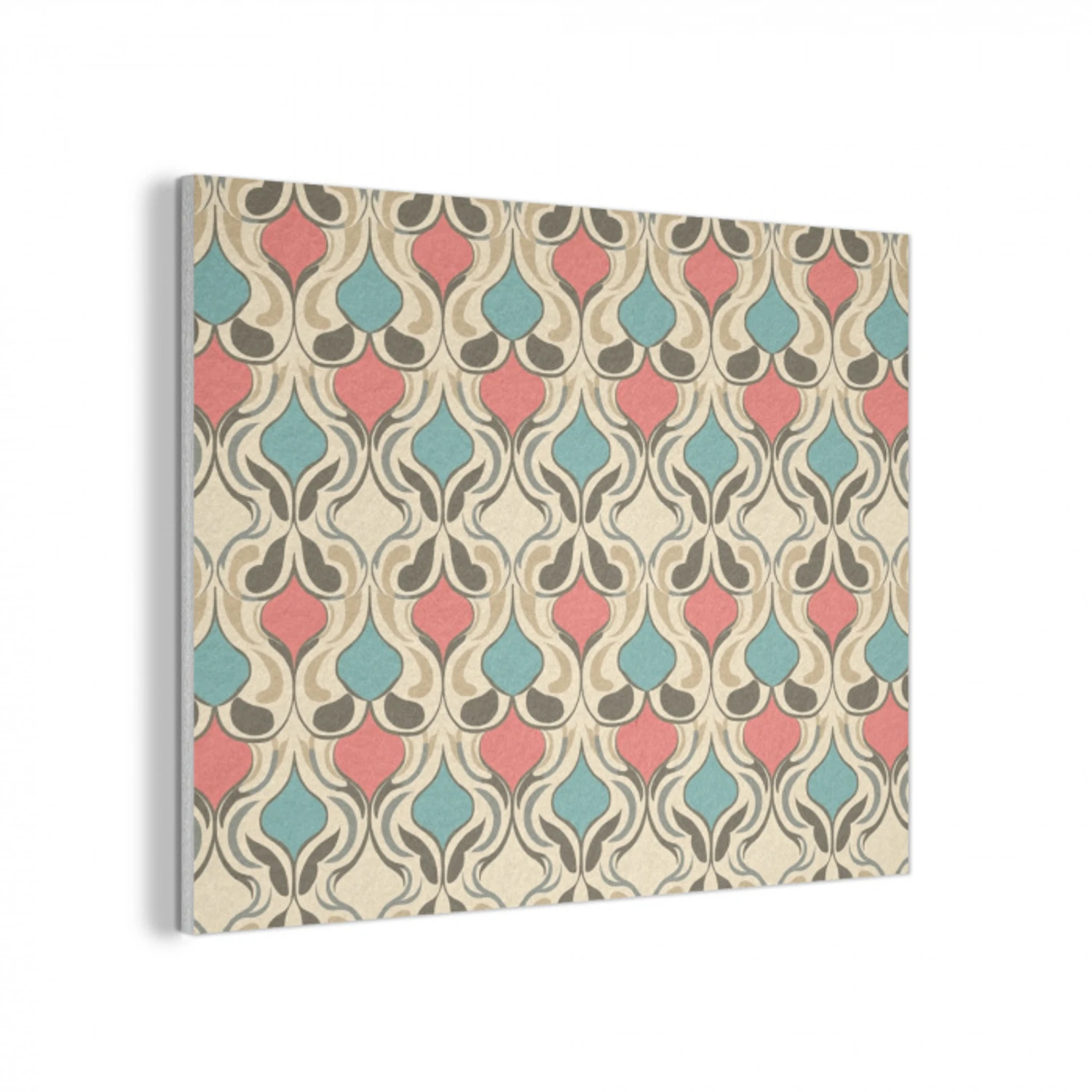 Barok - Retro - Kleurrijk PET vilt klein 837 -3d