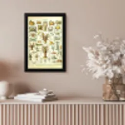 Kreeft - Dieren - Zeedieren - Vintage - Adolphe Millot fotolijst zwart zonder passe partout klein -sfeer5